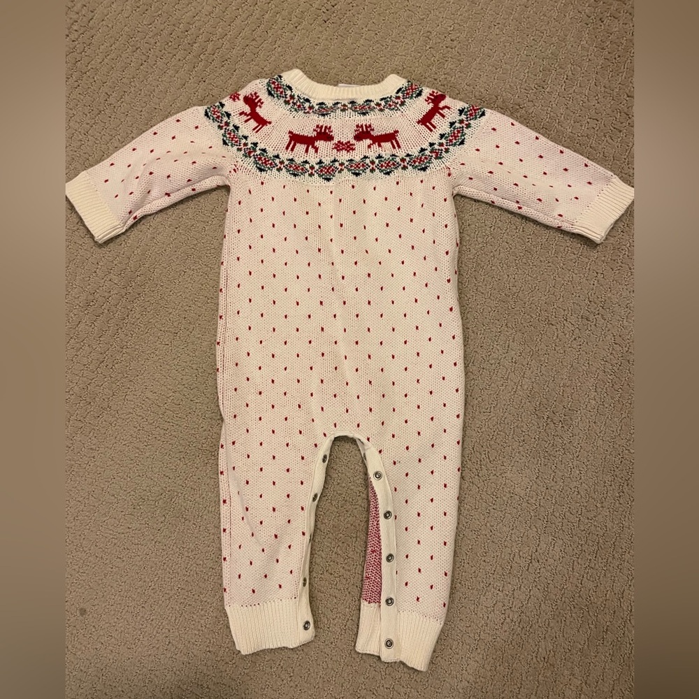 Baby holiday romper